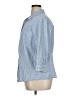 L.L.Bean 100% Cotton Blue 3/4 Sleeve Button-Down Shirt Size 1X - photo 5