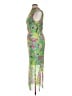 Donna Morgan Tropical Green Cocktail Dress Size 14 - photo 5