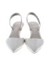 Ann Taylor 100% Leather White Heels Size 9 - photo 2