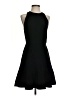 Theory Solid Black Cocktail Dress Size 4 - photo 1