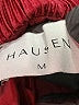 Hausen 100% Polyester Solid Burgundy Shorts Size M - photo 3