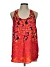 Collective Concepts 100% Polyester Orange Sleeveless Blouse Size L - photo 1
