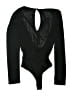 Lulus 100% Polyester Black Bodysuit Size S - photo 2