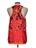 Collective Concepts 100% Polyester Orange Sleeveless Blouse Size L - photo 2