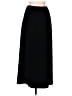 Michele 100% Polyester Solid Black Formal Skirt Size 6 - photo 1