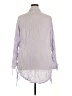 Savage X Fenty 100% Rayon Stripes Purple 3/4 Sleeve Blouse Size 3X - photo 2