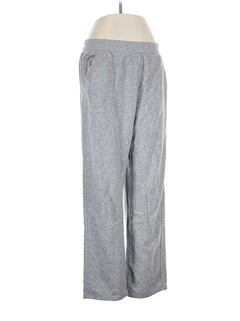 Pre-owned Athletic Works Casual Pants In Gray