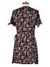 Ann Taylor LOFT 100% Rayon Floral Black Romper Size 12 - photo 2
