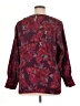 Christopher & Banks 100% Polyester Burgundy 3/4 Sleeve Blouse Size XL (petite) - photo 2