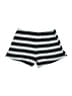 Honey Punch Chevron-herringbone Silver Shorts Size S - photo 1