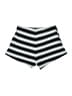 Honey Punch Chevron-herringbone Silver Shorts Size S - photo 2