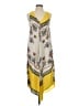 Zara Basic Print Yellow Casual Dress Size S - photo 1