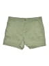 Gap Solid Green Khaki Shorts Size 18 - photo 1