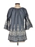 Assorted Brands Gray 3/4 Sleeve Blouse Size S - photo 2