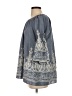 Assorted Brands Gray 3/4 Sleeve Blouse Size S - photo 5
