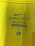 Nike 100% Polyester Yellow Active T-Shirt Size L - photo 7