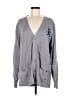 Assorted Brands 100% Acrylic Gray Cardigan Size M - photo 1