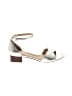 Talbots Metallic Silver Sandals Size 11 - photo 1
