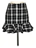 Shein Plaid Black Casual Skirt Size 2 - photo 2