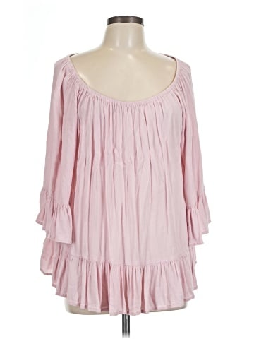 BeachLunchLounge 3/4 Sleeve Blouse (view 1)