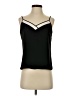 Banana Republic 100% Polyester Black Sleeveless Top Size S - photo 1