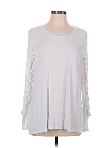 ELOQUII 3/4 Sleeve T-Shirt (view 1)