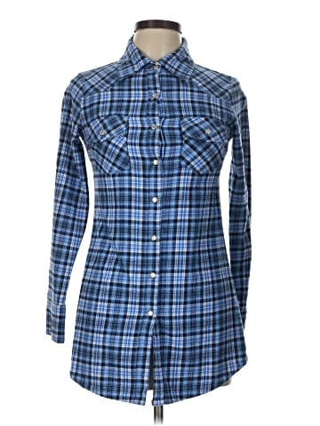 Say What? Long Sleeve Button-Down Shirt (view 1)