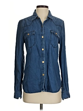 7 For All Mankind Long Sleeve Button Down Shirt