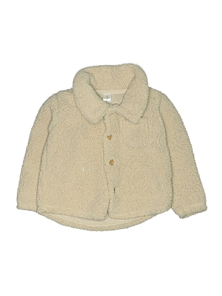 Pre-owned Modern Moments Kids' Cardigan Sweater In Yellow