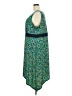 Catherines Paisley Green Casual Dress Size 3X - photo 5