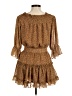 Mustard Seed 100% Polyester Animal Print Brown Casual Dress Size M - photo 2