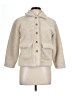 Z Supply 100% Polyester Ivory Faux Fur Jacket Size L - photo 1