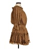 Mustard Seed 100% Polyester Animal Print Brown Casual Dress Size M - photo 4