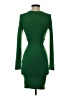AX Paris Solid Green Cocktail Dress Size S - photo 2