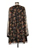 Ann Taylor LOFT 100% Polyester Black 3/4 Sleeve Top Size M - photo 2