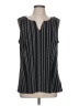 Ellen Tracy Black Sleeveless Blouse Size L - photo 1