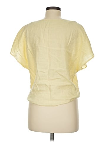 Three Dots Short Sleeve Blouse (view 2)