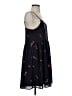 Madewell 100% Polyester Floral Black Casual Dress Size S - photo 4