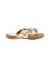 B.O.C Ivory Flip Flops Size 8 - photo 1