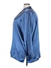 Kathie Lee 100% Polyester Blue 3/4 Sleeve Blouse Size 28W - photo 5