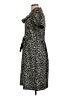 Perceptions Animal Print Black Casual Dress Size 16 - photo 5