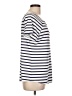 Talbots Stripes Ivory Short Sleeve T-Shirt Size L - photo 4
