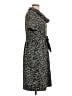 Perceptions Animal Print Black Casual Dress Size 16 - photo 4