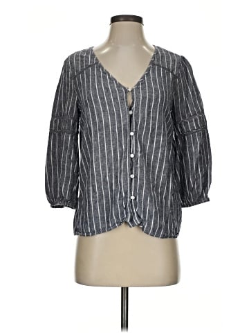 Old Navy 3/4 Sleeve Button-Down Shirt (view 1)