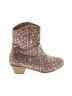 Badgley Mischka Gold Ankle Boots Size 3 (youth) - photo 1