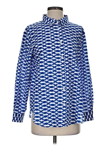 Ro's Garden Long Sleeve Blouse (view 1)