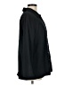 Nannette Keller Solid Black Long Sleeve Button-Down Shirt Size M - photo 4
