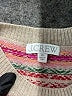 J.Crew Print Tan Pullover Sweater Size XS - photo 7