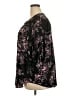 Torrid 100% Polyester Black 3/4 Sleeve Blouse Size 3X Plus (3) - photo 5