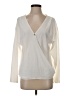 ADAY Ivory White Long Sleeve Blouse Size S - photo 1